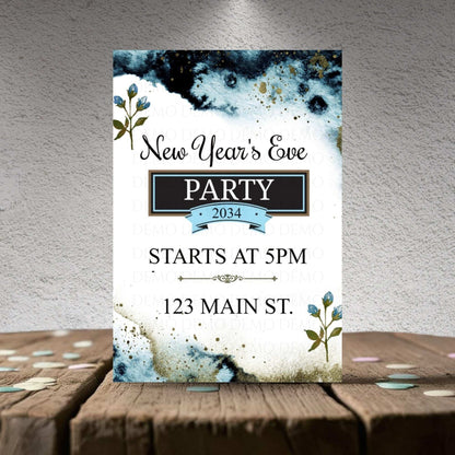 New Year's Eve Personalized Invite