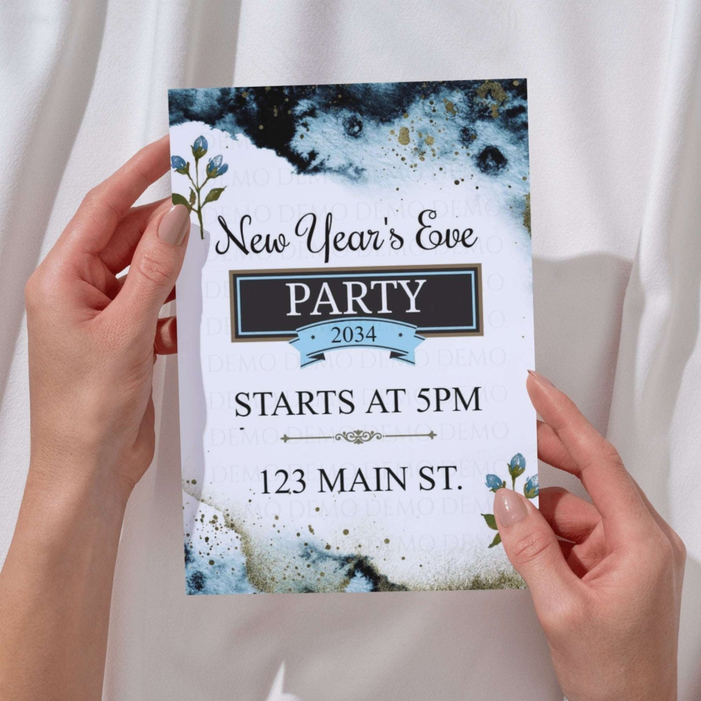 New Year's Eve Personalized Invite