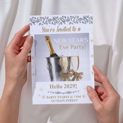 Personalized New Year's Eve Party Invitation