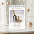 New Year's Eve party invitation with champagne and glasses on a decorative background