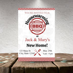 Personalized Housewarming BBQ Picnic Invitation