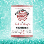 Personalized Housewarming BBQ Picnic Invitation