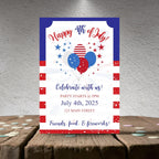 Personalized Fourth of July Invitation