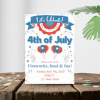Personalized Fourth of July Invitation | A