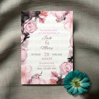 Petals of Love Wedding Invitation – Editable Floral Template