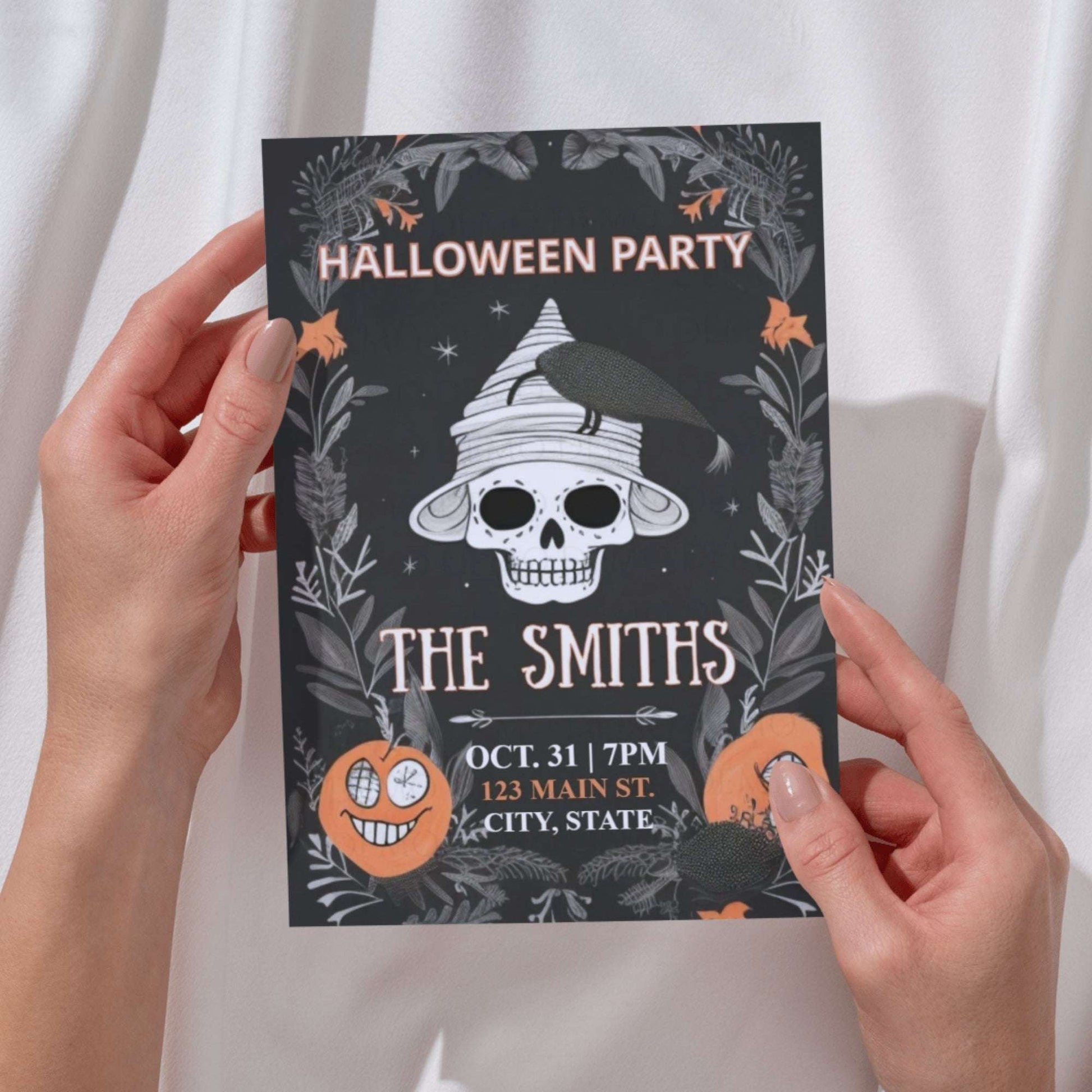 Scary Halloween Invitation