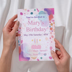 Spring Birthday Invitation