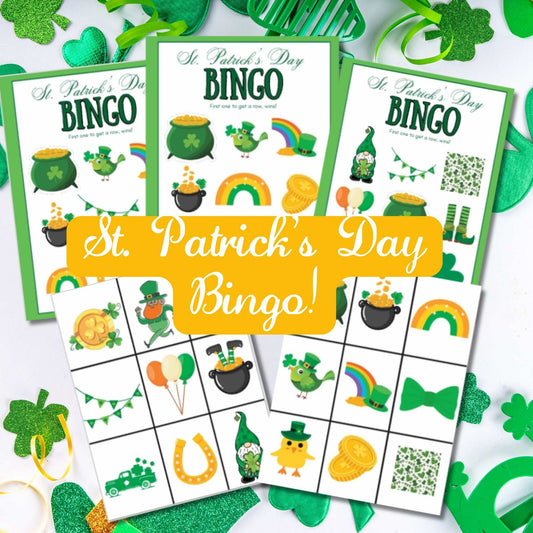 Leprechaun Printable Bingo Game