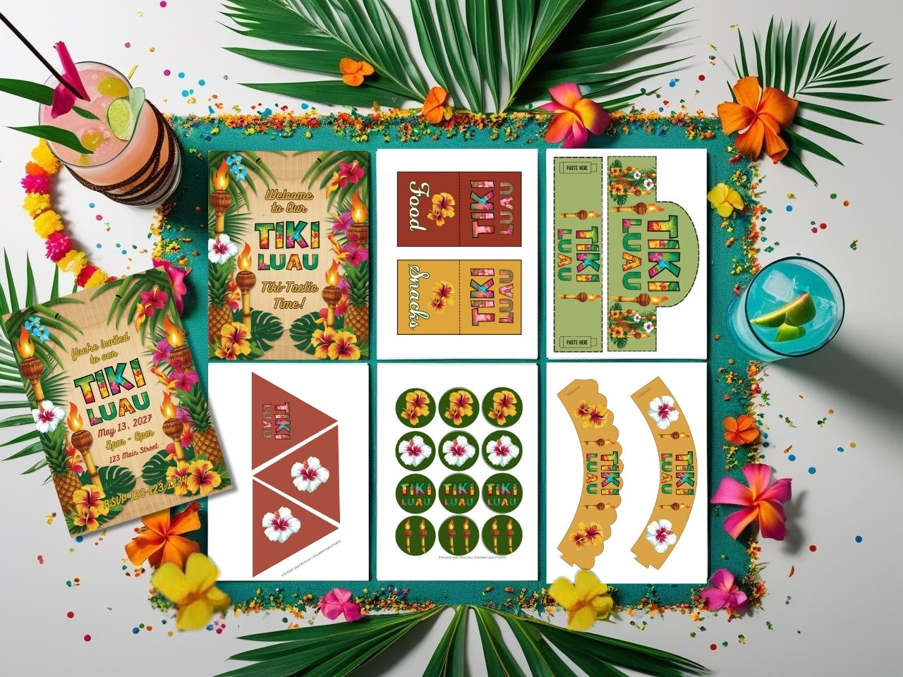 Tiki Luau Party Bundle
