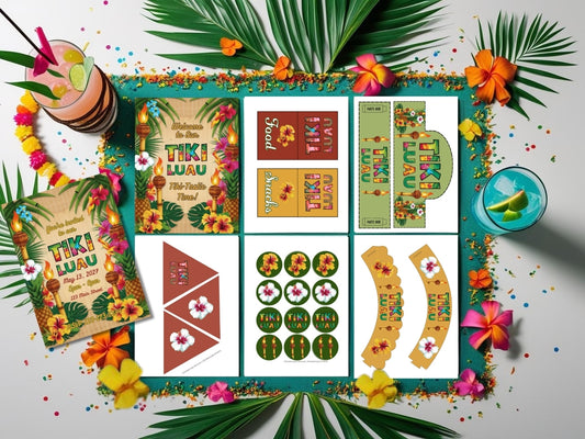 Tiki Luau Party Bundle