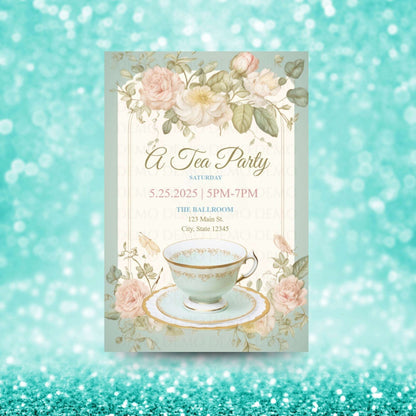 Teatime Delights Invite