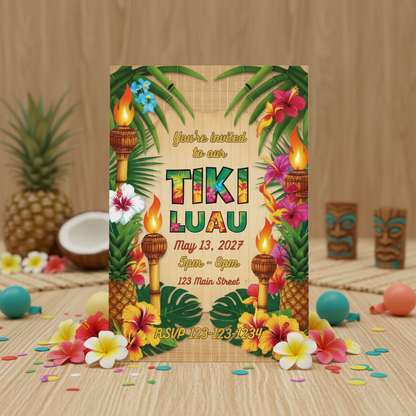 Tiki Luau Party Bundle