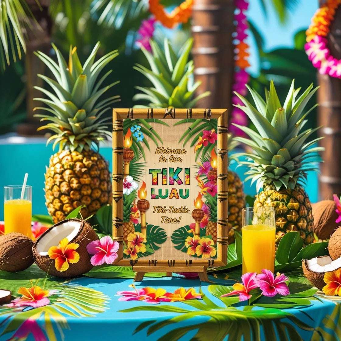 Tiki Luau Party Bundle