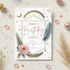 Boho Floral Birthday Invitation Template | Editable Digital Invite